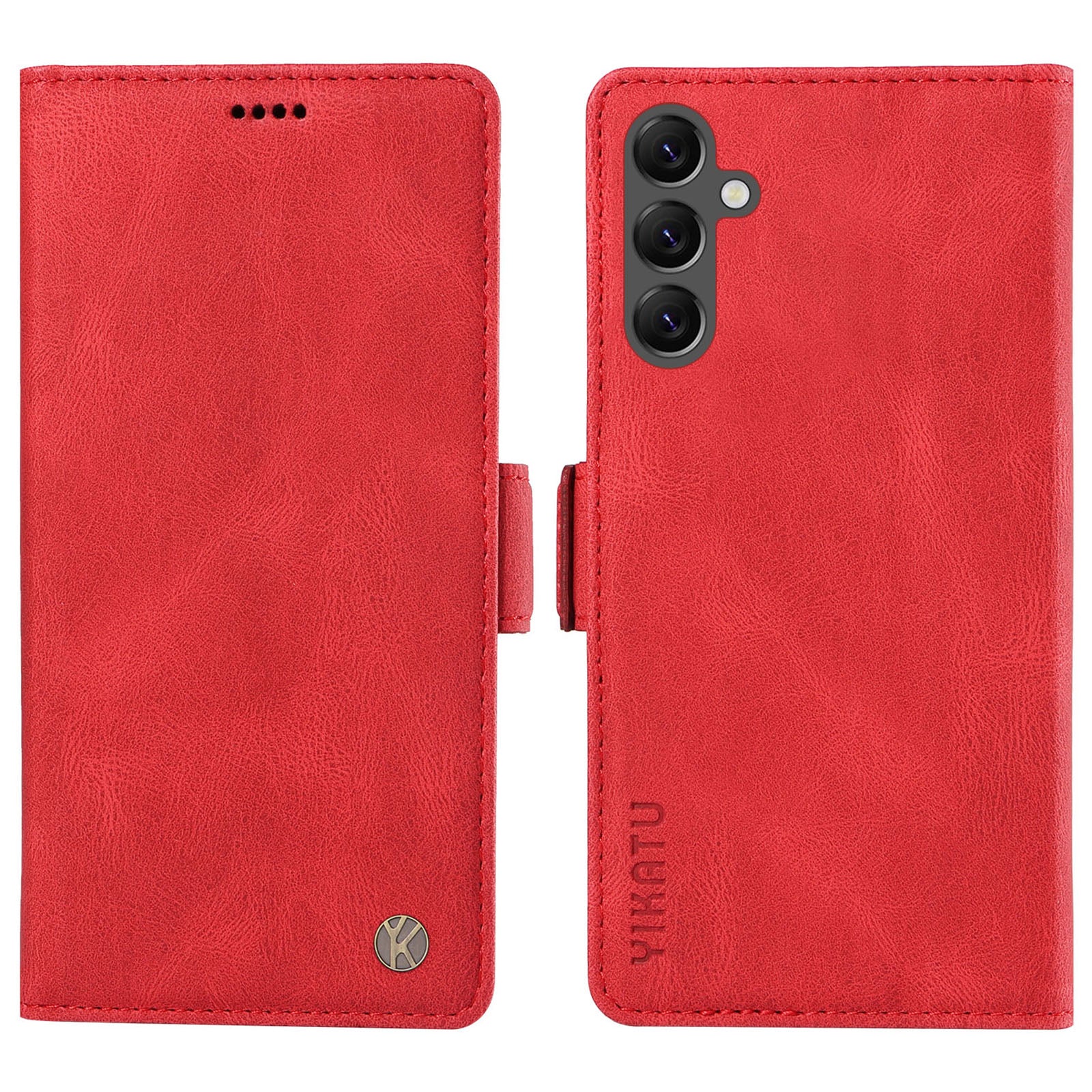 YIKATU YK-005 PU Leather Phone Case for Samsung Galaxy A25 5G A24 4G Wallet Stand Skin-touch Shockproof Cover YIKATU YK-005 PU Leather Phone Case for Samsung Galaxy A25 5G A24 4G Wallet Stand Skin-touch Shockproof Cover